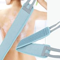 Luffa-Rückenpeeling-Gürtel Mit Doppelseitigem Design – Für Tiefenreinere Haut & Einfacheres Duschen