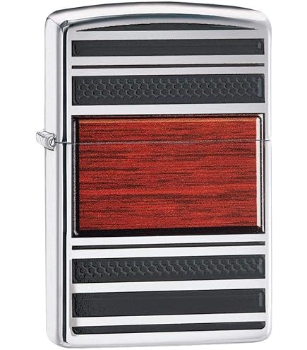 Zippo Originale Accendino Zippo Street Chrome Cassetta Degli Attrezzi - Antivento, Ricaricabile, Marchiato, Con Confezione Regalo Zippo Street Chrome Cassetta Attrezzi