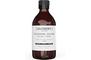 METALCHEMY Colloidal Silver Refill 300mL ● 100 PPM ● Superior Concentration, Artisanal Production, Better Results ● Made in The UK ● [Alchemy] Natural
