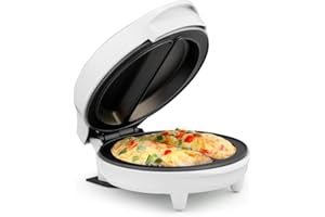 Holstein Housewares HH-0937012W HH-0912500 Omelet Maker, Stainless Steel, White