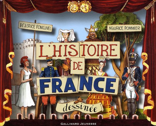 couverture de : L'histoire de France dessin&eacute;e