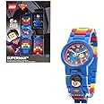 LEGO Kid DC Superman Minifigure Link Analog Watch 8021575