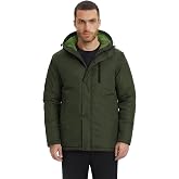 Kışlık Erkek Parka &ndash; Astarlı Parka Mont, R&uuml;zgar Ge&ccedil;irmez &amp; Su Ge&ccedil;irmez, Kap&uuml;şonlu, Fermuar + &Ccedil;ıt&ccedil;ıt Kapama, Cepli Mont, G&uuml;nl&uuml;