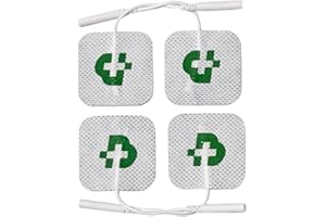 4 electrodos Tesmed para electroestimulador mm. 50 x 50, universales, lavables