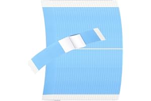 EXQUIMA 60PCS Wig Tape, Waterproof Lace Wigs Tape, Wig Tapes Double Sided Extra Strong, Wig Tape, Wig Glue, Hair Glue, Hair Extension Tapes, Adhesive Double Sided Lace, for Fixing Wigs (Blue)