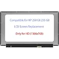 15.6" HD WXGA LED LCD Screen Replacement For HP 255 G8 (P/N M31097-001) - Matte