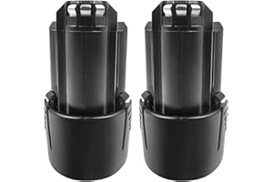 POWTREE 2X 12V 3000mAh Batterie de Remplacement pour Bosch BAT411 BAT411A BAT412A 2607336014 2607336864