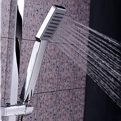 Vox Duschkopf Wasserfall Handbrause Handdusche Duschbrause Moderne ABS Verchromt mit Anti-kalk Düsen