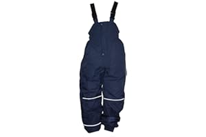 Outburst - Jungen Skihose Schneehose Fleecefutter Wasserdicht 10.000 mm Wassersäule, dunkelblau - 4860850