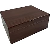 Falconetti Parlak Koyu Kahverengi Humidor Puro Kutusu rd75khv