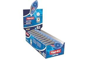 ‎BIC Tipp-Ex Korrekturroller Soft Grip, Korrekturmaus, 10m x 4.2mm, 10er Pack, Ideal für das Büro, das Home Office oder die Schule