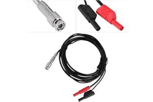 JEANOKO HT30A 3.0m Heavy Duty Auto Test Line BNC Cable Test Leads Lead BNC to Banana Head Adapter Cable Input Resistance 50 Ω