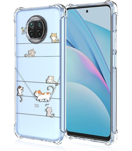 Glitzer-Handyhülle Für Xiaomi Mi 10T Lite 5G – Mit Schwebenden Schmetterlings-Pailletten & Weichem TPU-Rand