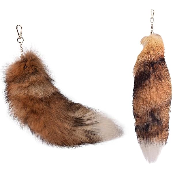 Porte Clés En Toile Renard Sur La Lune