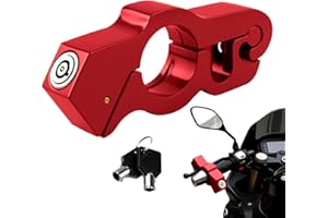 Bettinay Motorbike Locks High Security, Universal Motorcycle Handlebar Lock for Dirt Bike ATV Moped
