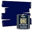 THE ONE Paint Matte 250ml - Multi Surface Paint - No Undercoat or Primers required (Navy Blue)