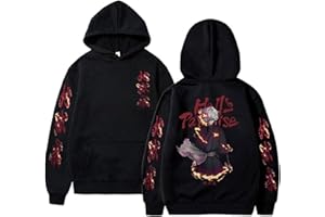 flowereyes Hell's Paradise Anime Sweat A Capuche Hoodie e Casual Jigokuraku Gabimaru Sweat A Capuche Sweatshirt Loose Tops Couple