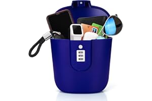 Ohok Scatola di serratura portatile antifurto, borsa di sicurezza portatile, cassaforte da viaggio e cassaforte da spiaggia con numeri serratura per la spiaggia, campeggio, viaggi, sport, shopping