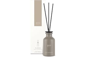 ‎IPURO ipuro - Classic Raumduft Cachemire - 75ml | Raumerfrischer zarter Rose & würziger Johannisbeere über Zedernholz & Amber, Duft | Diffuser mit Stäbchen | Lufterfrischer für die Wohnung