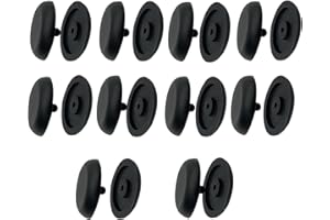 UTXN 10 Sets Plastic Seat Belt Stopper Clips Seat Belt Clip Anti- slip Seat-Belt Stopper Clips Snap-on System No Welding Required Prevent Seatbelt Buckle from Sliding Down for Vehicle Universal Fit