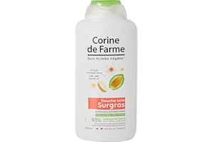 Corine de Farme - Gel de Ducha Ultra Hidratante con Aceite de Almendra Dulce, Control Farmacéutico - pH Neutro - Hidrata la Piel, 500ml