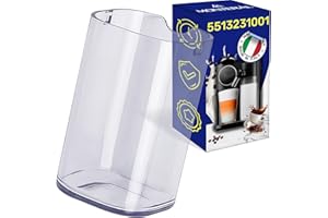 ‎MONTERAL MONTERAL Milchbehälter Kapsel Kaffeemaschine mit dem Originalcode 5513231001 für DeLonghi für Nespresso Lattissima One EN500 - MADE IN ITALY - Garantie 10 Jahre