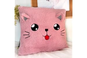 ODIWEN Cuscino Decorativo per Bambini - Peluche per Cameretta, Arredo Soggiorno, Home Decor - Decorazione Divertente