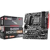 MSI B450M MORTAR MAX Motherboard mATX, AM4, DDR4, LAN, USB 3.2 Gen2, TYPE-C, M.2, Mystic Light Sync, HDMI, Display Port, AMD 