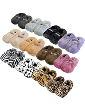 Thermo Sox aufheizbare Hausschuhe Körnerpantoffeln Wärmeschuhe Mikrowellenschuhe Supersoft