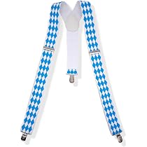 Bayerischer Rautenhut BAVARIA - Blau/weiß Mit Feder & Hutband, Für Oktoberfest, Fasching, Mottoparty