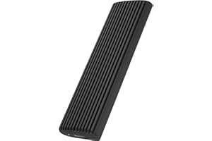 ICY BOX M.2 SSD/NVMe Gehäuse, USB 3.2 (10 Gbit/s), werkzeugfrei, Kühlsystem, USB-C, USB-A, PCIe, M-Key, extern, Plug & Play, NVMe Adapter, Aluminium, Schwarz, IB-1808MCT-CU31