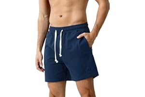 Casey Kevin Short Sport Homme Coton, Pantalon Court Jogging Décontracté Shorts de Sport Fitness Bermudas Entraînement