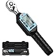 GOYOJO Digital Torque Wrench, High-Precision 1/2" Drive with Buzzer & LED- Accurate Clockwise ±2% / Counterclockwise ±2.5% - Ideal for Automotive, Motorcycle, and Home Appliances (1/2-100N.m)