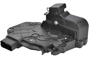 Deror Türschlossantrieb rechts vorne LR011275 Passend für Land Rover Discovery/Freelander/Range Rover Evoque (Schwarz, ABS)