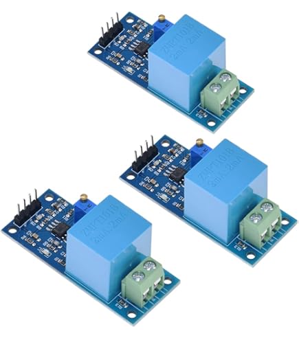 KIMISS ZMPT101B Spannungssensormodul – Präziser AC-Wandler Für 250 V, Mit Sinusausgang, 5–30 V