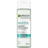 Garnier PureActive Salicylic Exfoliating Liquid 7% Niacinamide &amp; AHA, 120ml | PureActive 24H Hydration, Non-Sticky Texture, S