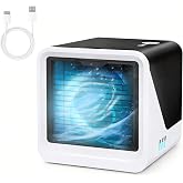 Portable Mini Air Conditioner - Quiet USB-C Cooler, 3 Speed, Ideal for Bedroom, Office and Travel