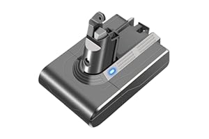 DTK Batterie pour Dyson V6 DC62 DC58 DC59 DC61 DC72 DC74 SV03 SV05 SV06 SV07 SV09 Aspirateur [Li-ION 21.6v 4000mAh]