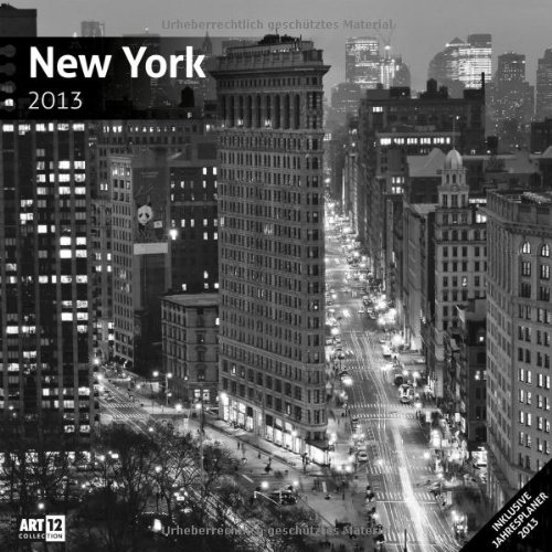 New York 2013 Art13 Collection: Broschürenkalender