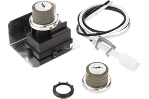 Hicello Kit d'allumage électronique à gaz de rechange pour barbecue Weber 67847 Igniter Kit de remplacement Genesis 300 Series (2008-2010) E/S-310 & 320, EP/CEP-310,320 (2 sorties)