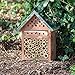 Produktbild Zum Aufhängen Holz Garten Insektenhotel – Zuhause für Bienen und Käfer – Nistkasten natur Box