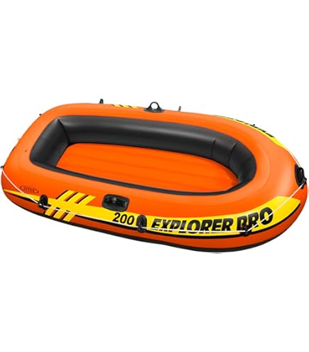 Belly Boat Per Pesca - Galleggiante Max-Float, Colore Argento - Foto 4