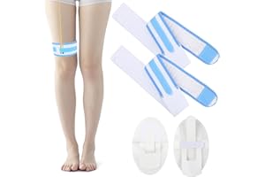 AZONELIFE Beckenbodenmuskeltrainer 2Pcs Katheter Urinbeutel Schlauch Halter, Fixierbänder für Katheter-Beinhalter, Verstellbarer Katheter Gurt Bein Beinbeutel Befestigungsband, Katheter-Fixierungsband