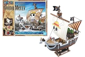 BANDAI SPIRITS Bandai Hobby | Grand Ship Collection One Piece Going Merry Model Kit | Easy Snap-Fit Assembly, No Glue or Paint Required