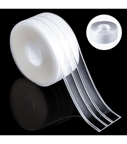 Nastro Sigillante Per Finestre 30mm X 10m - Trasparente, Impermeabile E Antivento - Foto 6