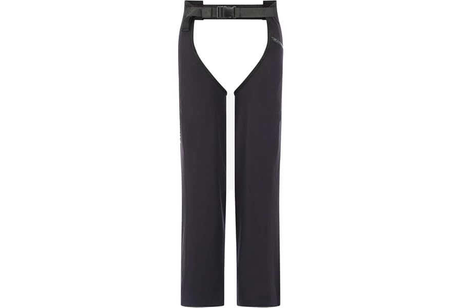 LeMieux Stormwear Waterproof Chaps - Thermal Fleece Lining - Silicone Knee Grip - Black