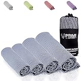 ANGENEHM & EFFIZIENT: Die Bambusfasern erzeugen ein extra weiches und ultra leichtes Hautgefühl, sind besonders saugfähig und schnelltrocknend. Besser als alle herkömmlichen Baumwolltücher!