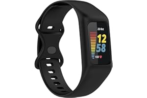 BoLuo Cinturino per orologio Fitbit Charge 5 4 3 Band, Sport Silicone Bracciali Orologio Armband Strap Loop Cinturino di Ricambio con Chiusura Cinturino per Fitbit Charge 5 /Charge 4 /Charge 3