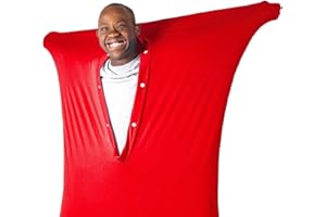 ZYUBOESO Compression Sock with Snug Sensory Sack Body Sock Calming Therapy Blanket Stress Relief Anxiety Autism ADHD ADD Tactile Items for Therapeutic Play (Color : Red, Size : L/Large)