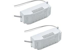 URPIZY Lot de 2 transformateurs électroniques de rechange 36-50 W pour lampes LED